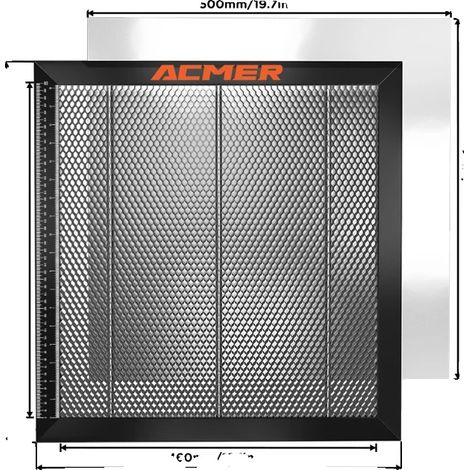 Lit en nid d'abeille, surface stable, circulation d'air améliorée (1/2)