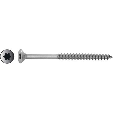 Vis inox A2 tête fraisée filetage partiel - Viswood - 3 - 40