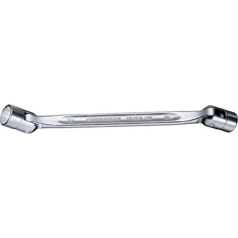 chiave doppio giunto stahlwille 29 21 x 23 acciaio cromo 286.5 mm