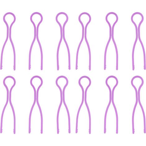 CCYKXA Bobbin Clip Pince À Canette Accessoire Couture En Plastique Violet 7 Cm Pour Machine À Coudre Et Broderie Organisation Facile Des Canettes