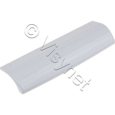 Poignée porte blanche pour réfrigérateur, congélateur Laden, Radiola, Whirlpool, Ignis - 481246268849 (1/2)