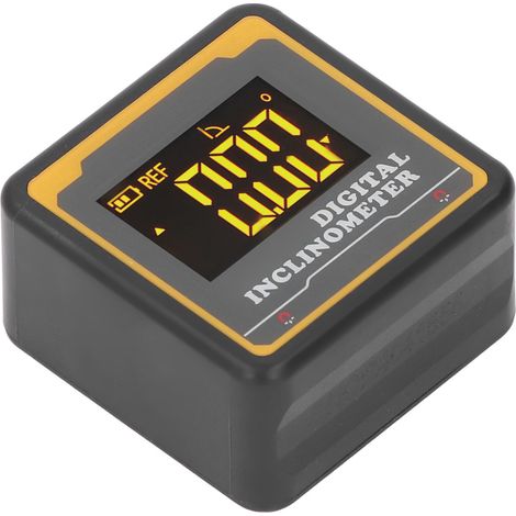 Chercheur d'angle numérique étanche IP54 à écran rétroéclairé base aimantée niveau électronique (1/5)