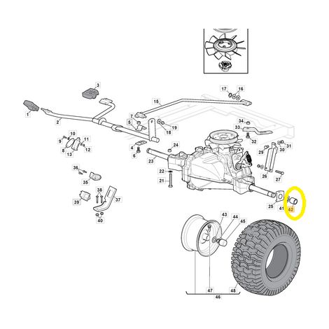 Entretoise de coupe de poulie 125160101/0 remplacement