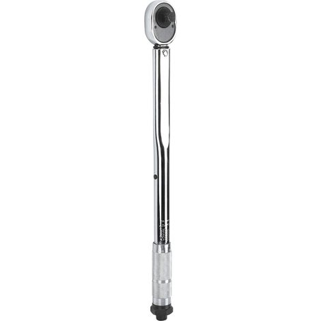 Clé dynamométrique 1/2 pouce 28-210 Nm, clé à cliquet préréglée de haute précision, outil de réparation automobile avec accessoires, 1/2 pouce fixe. (1/5)