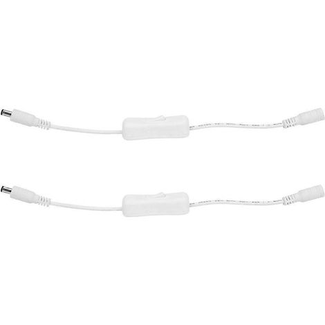 2 Stück Ein/Aus-Controller für 5050, 3528 LED-Lichtleisten