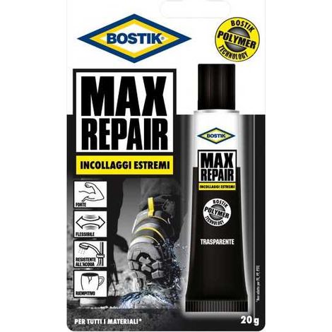 Adhesivo Bostik D2260 Max Repair transparente 20g