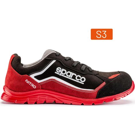 Sparco 07522RSNR Scarpa Antinfortunistica Nitro Marcus ESD S3 SRC Rosso/Nero 42