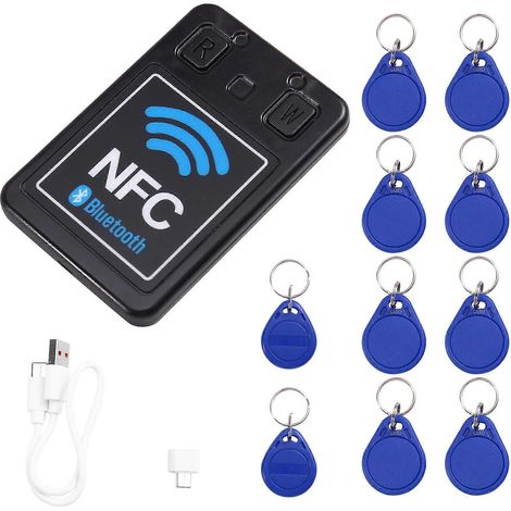 Lecteur de cartes à puce RFID NFC-PRO double bande Bluetooth + Applet, copie et réécriture de clés de chiffrement, 13,56 MHz, 125 kHz (1/5)