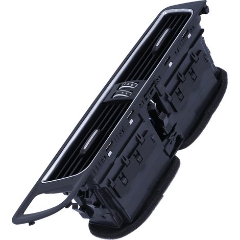 Sortie d'air centrale tableau de bord pour Audi Q5 2009-2018, grille ventilation climatisation, pièce 8R1820951GWVF-PT, noir, compatible SUV. (1/5)