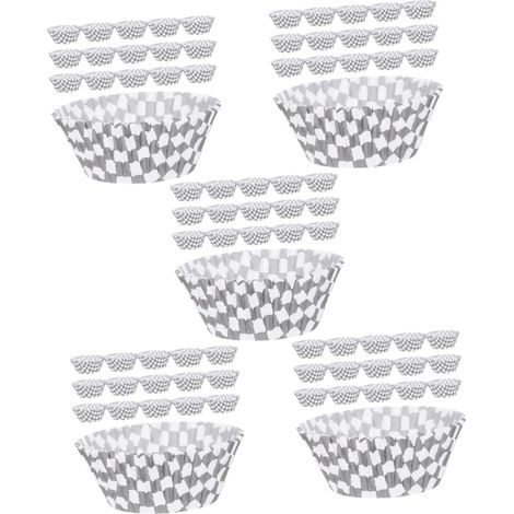 Lot De 5 Caissettes À Caissettes À Muffins Mini À Pour Pâtisserie 200 Pièces X 5,5,5 (1/5)