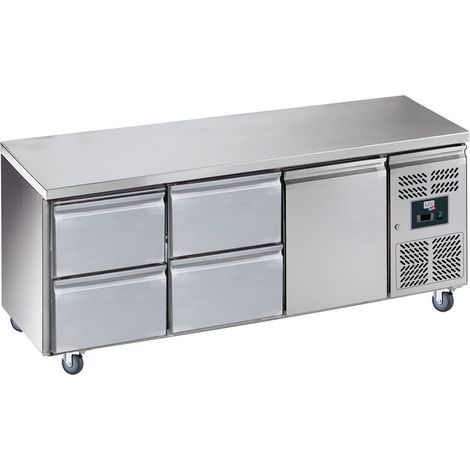 DESSERTE REFRIGEREE INOX CENTRALE -2/+8°C R600A-L2G (1/2)
