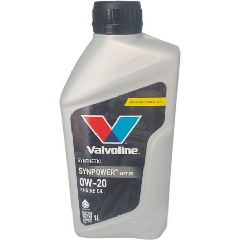 Valvoline synpower 0w-20 mst c5 synthetic oil 0w20 c5
