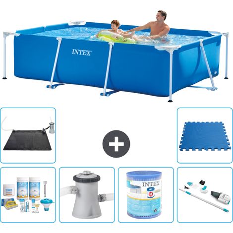 Intex Piscina con struttura Rettangolare - 260x160x65 cm - 7-pezzi  S30130