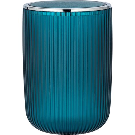 WENKO Capacità: 5.5 l, Plastica, 19 x 27 x 19 cm, Petrolio