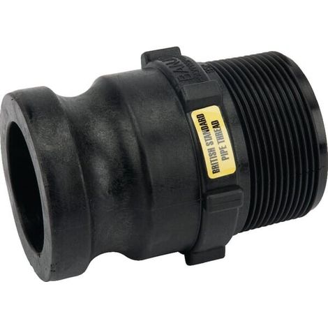 Pieza en V Camlock 2" x 2" BSP macho Banjo BANJO 200FB (1/2)