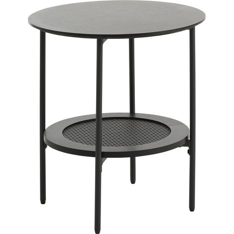 Selsey Mogest - Table d'appoint - 50 cm - Chêne noir (1/5)