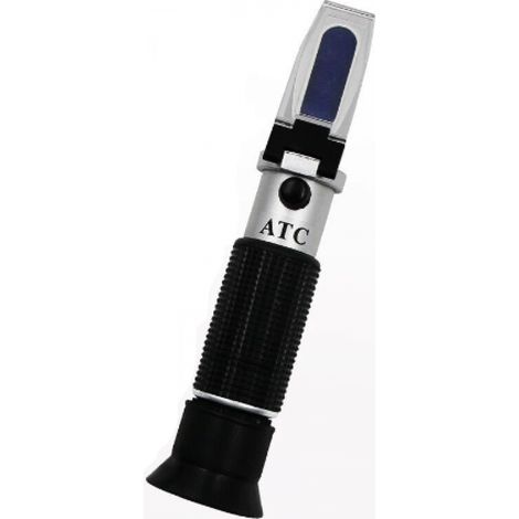BRAVIX Réfractomètre portable 0-32 pour mesurer le sucre des fruits, réfractomètre pour apiculteur, miel, sucre, miel, lait concentré, huile végétale, sirop, confiture, mélasse (1/5)