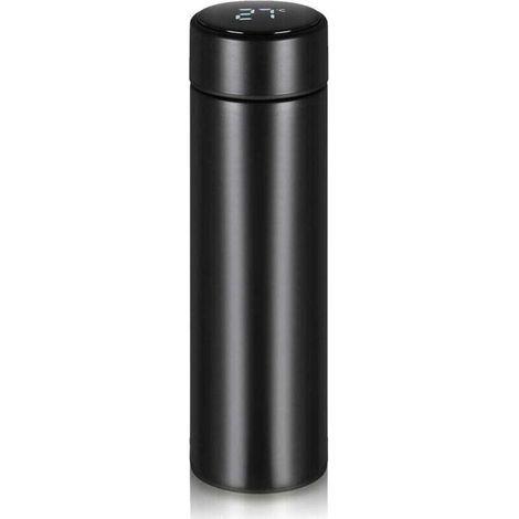Gourde Isotherme 500 ml Acier Inoxydable 304 Étanche pour Boissons Chaudes et Froides Ortviai (1/4)