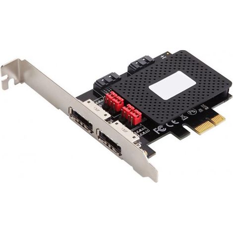 Adattatore MicroConnect a 2 porte PCIe SATA3.0