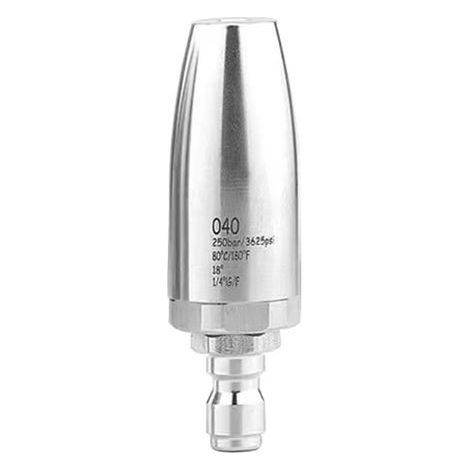 High pressure rotary cleaning turbine nozzle, 360° rotary cleaning (040 opening). (1/5)