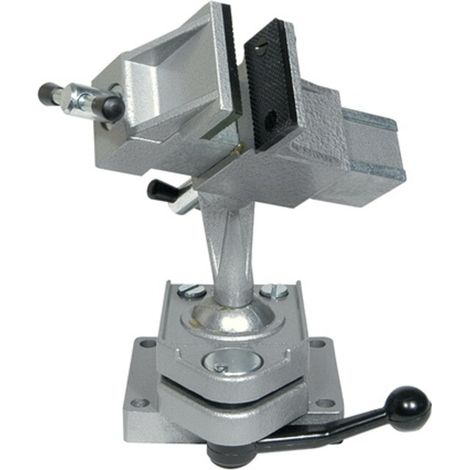 [NEUWERTIG] B-Ware Unispann Feinmechanikerschraubstock Schraubstock Backen B 80mm Spann W 110mm