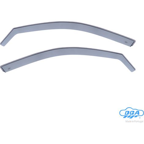 Set deflettori aria anteriori ad incastro, tipo lungo - compatibile per Audi A4 4p (01/0110/07) - Audi A4 Avant (09/0104/08)