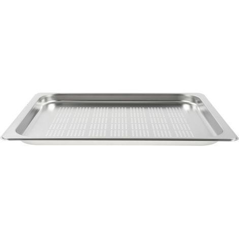 Ersatzteil - Grand plat inox d'origine - - NEFF, BOSCH, SIEMENS, GAGGENAU