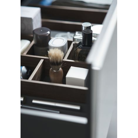 Sistema d'arredo Duravit XSquare per mobili di larghezza 120,0 cm, senza foro per sifone, Colore (anteriore/corpo): acero massiccio - UV979107878 (1/2)