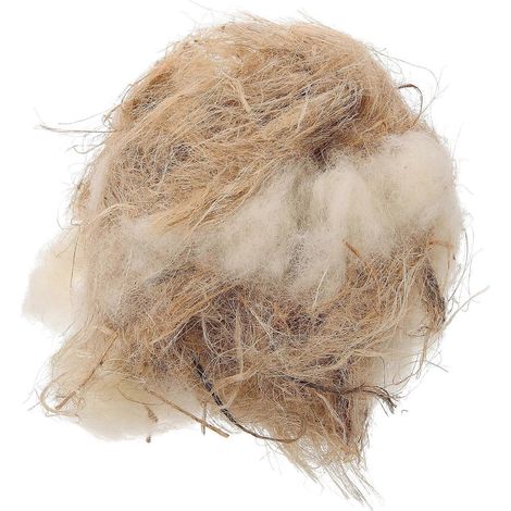Packung Vogelnestmaterial, Vogelnestmaterial zum Selbermachen, Zubehör-18.00X11.00X6.00CM (1/4)