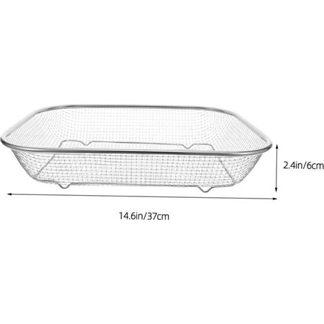 Scolaposate, cestello in metallo, scolapiatti in acciaio inox (1/3)