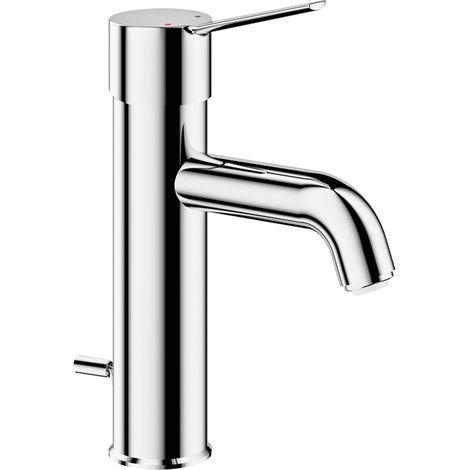 Delabie EHM für WT H.95 L.120, Zugstangenablaufgarnitur, Bedienhebel