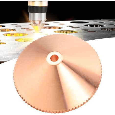Buse laser monocouche en laiton (1 pièce) pour machine de découpe laser CO2/fibre (1,8/2,0/2,5/3,0 mm, 2,5 mm) (1/5)