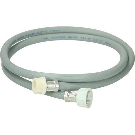 Tuyau de rallonge caoutchouc 3/8’’ 2500 mm, raccords 3/4’’