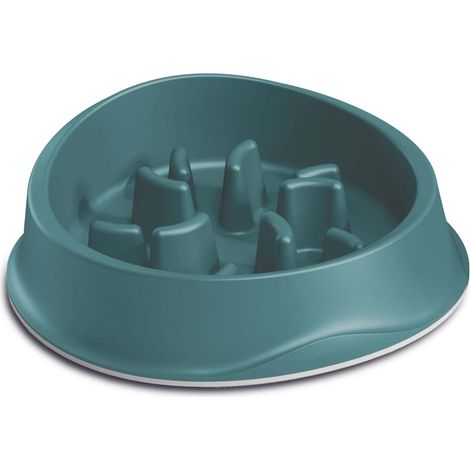 Ciotola slow food per cani e gatti verde inglese Stefanplast Chic cl 100