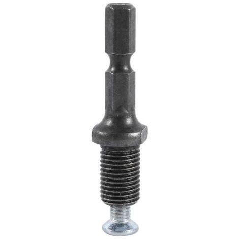 Mandrin de perceuse à percussion électrique Adaptateur de Tige hexagonale 3/8 "-24UNF avec vis