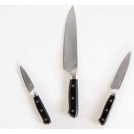 Messer-Set 3-teilig IKEDA Schwarz