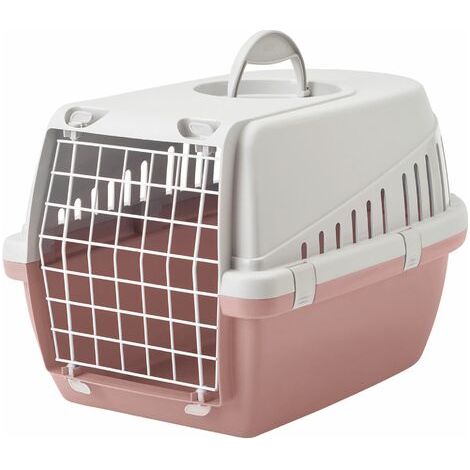 Cage de transport Trotters rose Taille