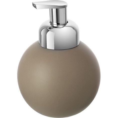 Dispenser ceramica tortora portasapone per arredo bagno Oslo (1/3)