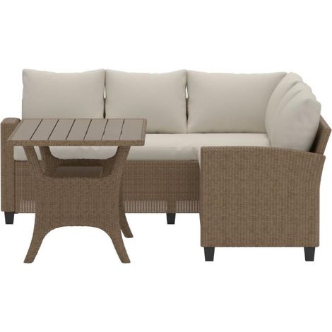Brentwood Sofaset beige.
