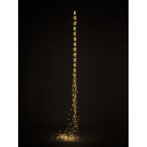Conti Mazzo Luminoso Natale 720 Luci H 290 Cm Warm White