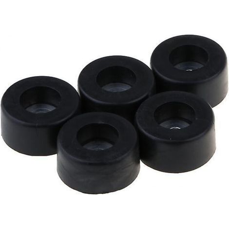2x5 Pieces 38x19mm Cabinet Amplifier Speaker Isolation Rubber Feet Pads Base (1/5)