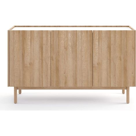 Cassettiera: 3 ante, 6 ripiani, Rovere Riviera, 144 cm x 83 cm x 37 cm (1/5)