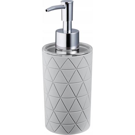 Distributore di sapone liquido per bagno grigio
