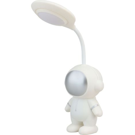 Ortviai Lampe de Bureau LED Rechargeable et Dimmable – Blanc, Portable et Économe en Énergie pour Bureau ou Chambre (1/5)