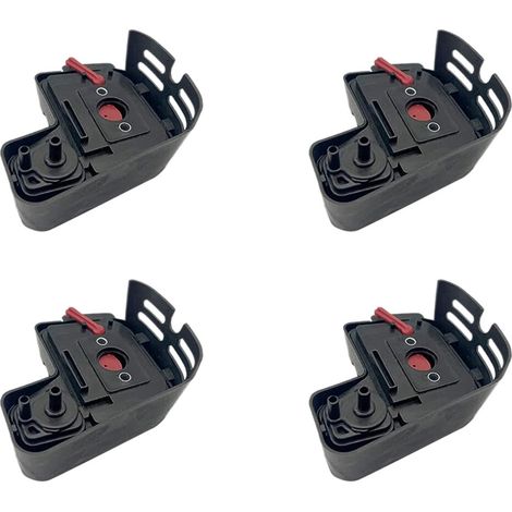 Conjunto de carcasa de filtro de aire 4X adecuado para Robin EH035 33.5 CC, pieza de cubierta de filtro de aire para desbrozadora y