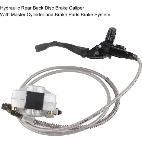 Plaquettes de frein à disque hydrauliques arrière compatibles avec quads et motos tout-terrain 150cc et 250cc. (1/5)