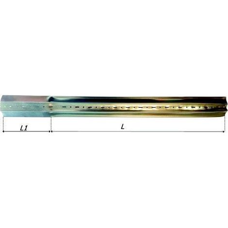 Prolunga Telescopica 60 Mm Lunghezza 35 + 14 Cm Per Rullo Ottagonale 1548