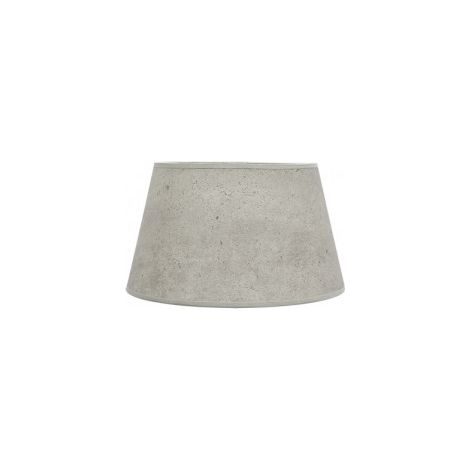 Paralume Salma E27 Grigio Cemento 20dx15dx12,5h