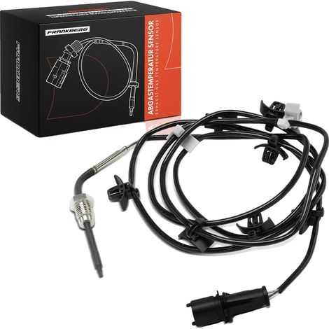 Capteur de température, taille de filetage M14x1,5, longueur de câble 2030 mm, 2 contacts de connecteur, boîtier de connecteur ovale, taille de clé 17 (1/5)