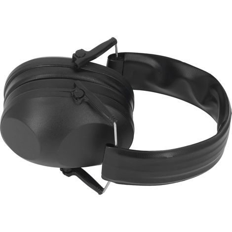 Casque antibruit de sécurité, protection auditive, casque pliable, protection sonore, casque confortable, noir (1/5)